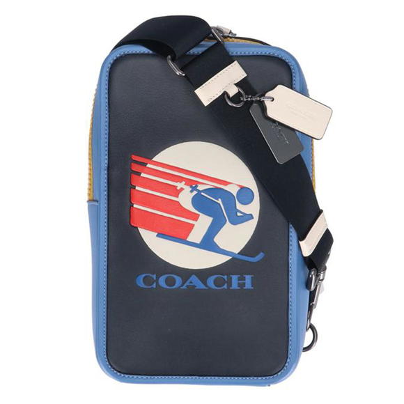 Coach Sullivan Pack Ski Speed Graphic Bag - Picture 1 of 6